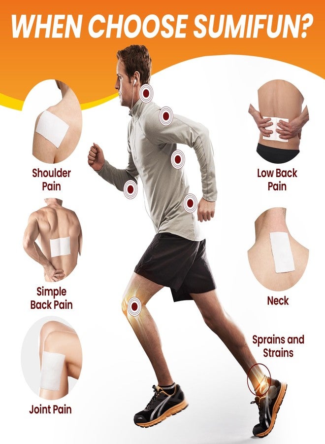 Sumifun Tiger Pain Relief Patches – 5% Menthol Chinese Red Tiger Back Patch Fast-Acting & Long-Lasting Cooling Therapy for Back, Knee & Joint Pain (Large, Count, 30) - Image 3